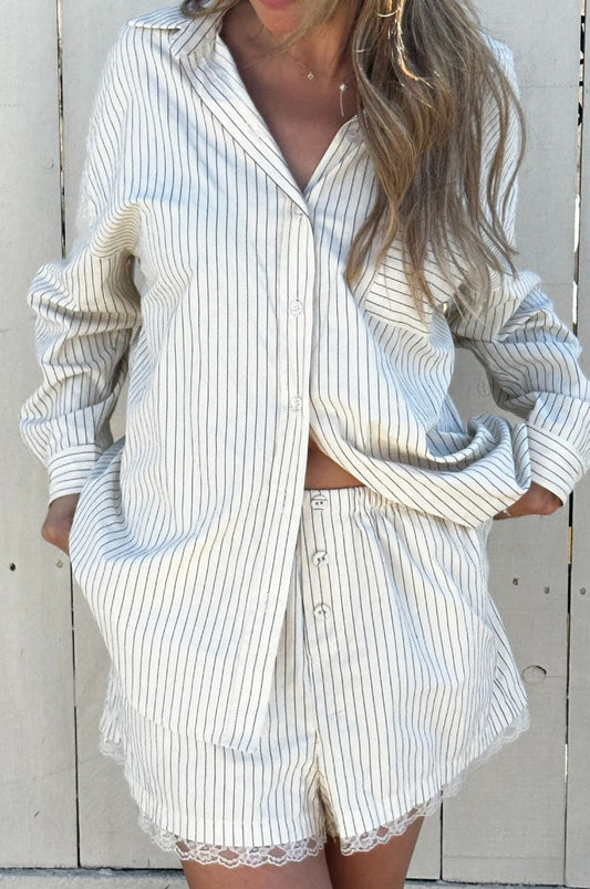 Noemi Oversized Button Up