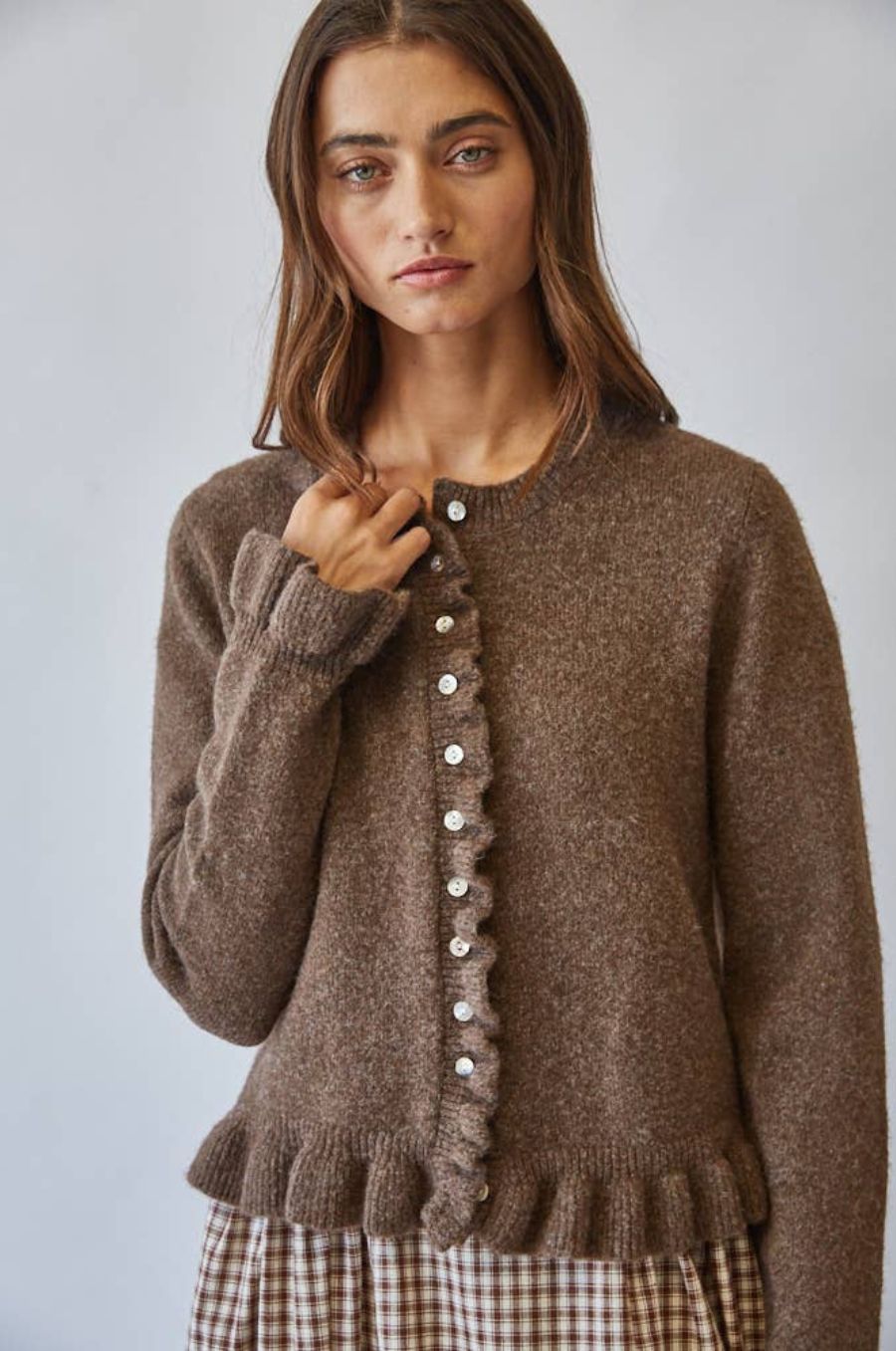 Willow Ruffle Cardigan