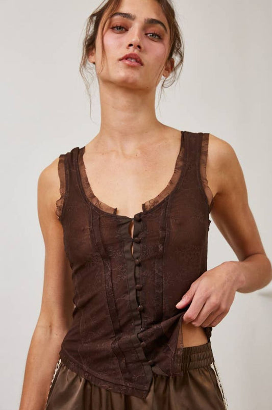 Lune Lace Tank