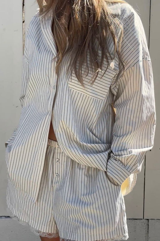 Noemi Oversized Button Up